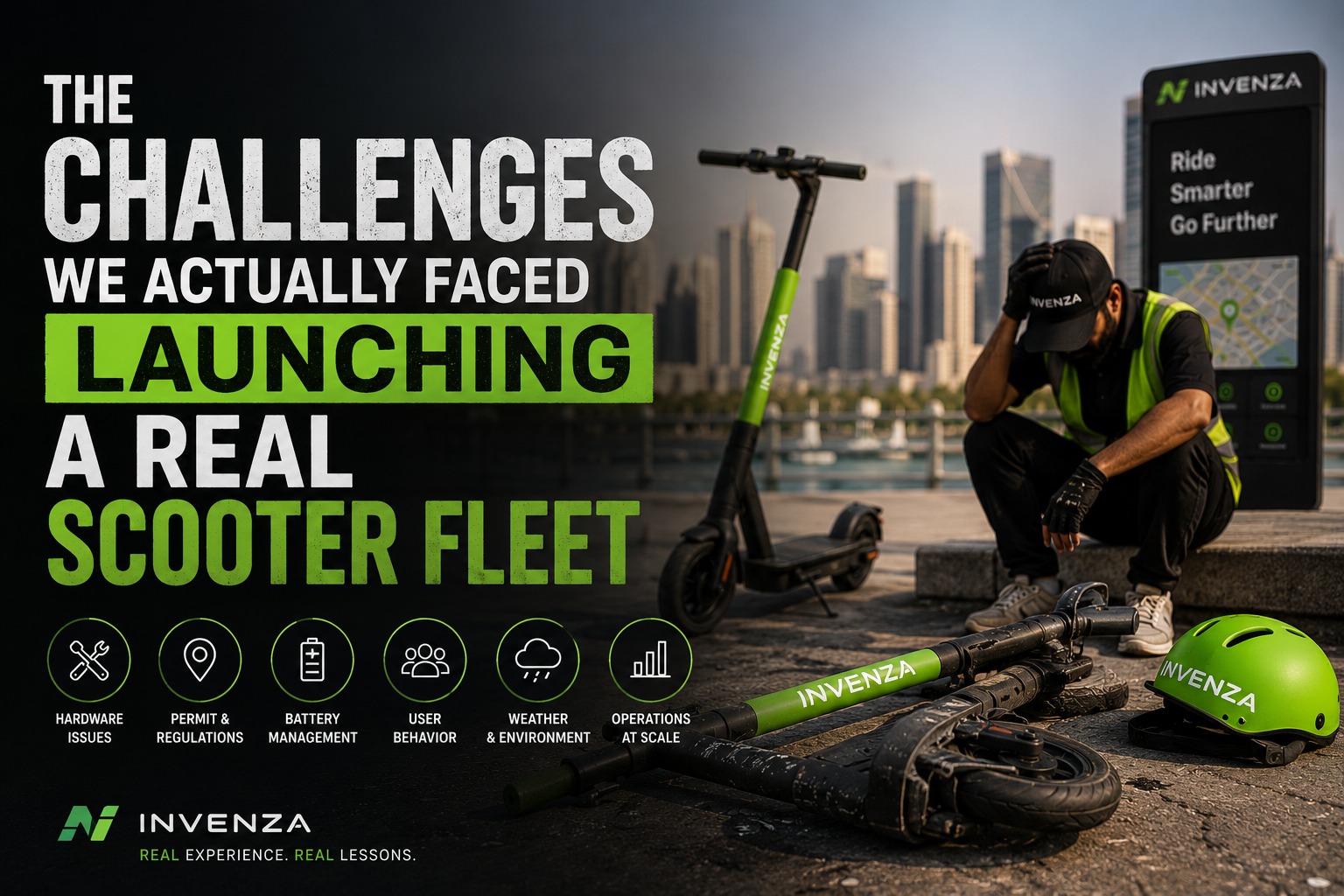 The Challenges We Actually Faced Launching a Real Scooter Fleet
